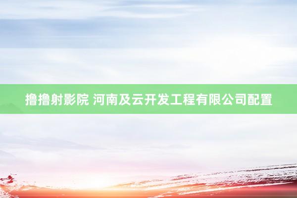 撸撸射影院 河南及云开发工程有限公司配置