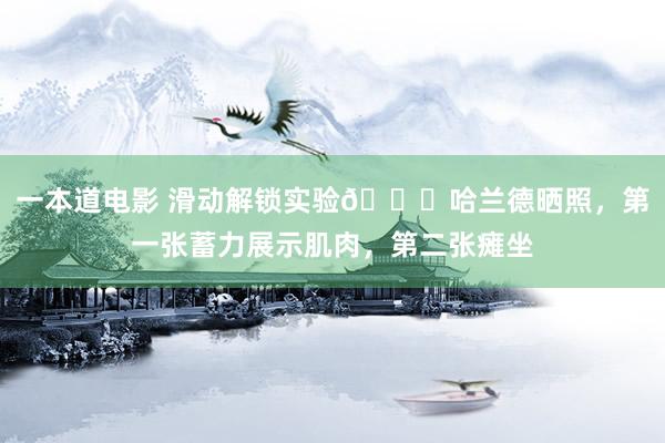 一本道电影 滑动解锁实验👉哈兰德晒照，第一张蓄力展示肌肉，第二张瘫坐