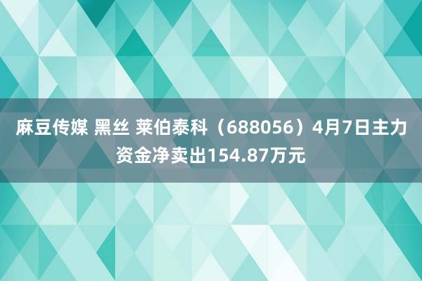 麻豆传媒 黑丝 莱伯泰科（688056）4月7日主力资金净卖出154.87万元
